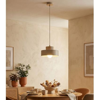 KIVI cable pendant light 1xE27/15W/230V, beige