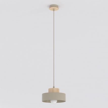 KIVI cable pendant light 1xE27/15W/230V, beige
