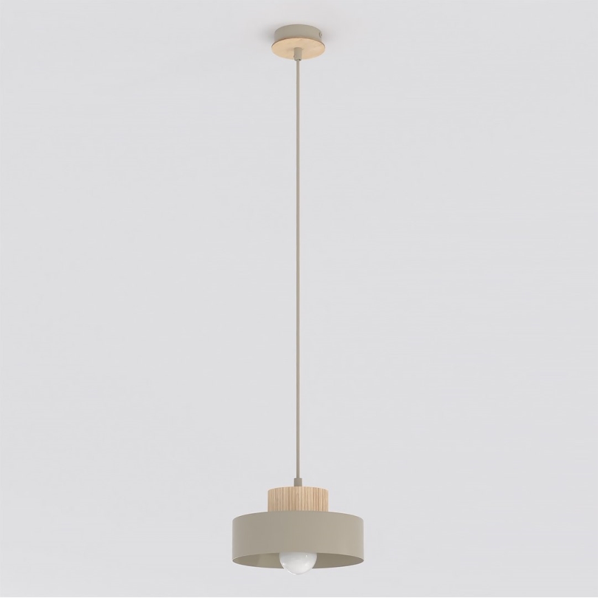KIVI cable pendant light 1xE27/15W/230V, beige
