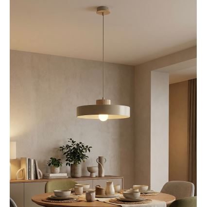 KIVI Cable Pendant Light 1xE27/15W/230V, Beige
