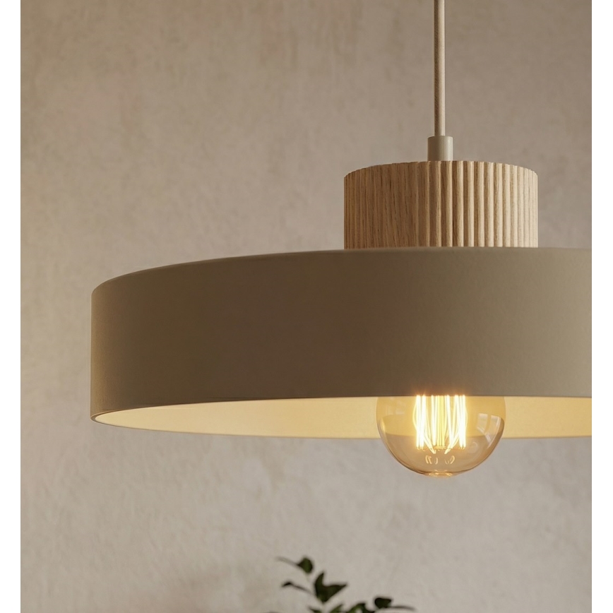 KIVI Cable Pendant Light 1xE27/15W/230V, Beige