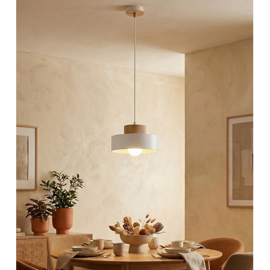 KIVI Cable Pendant Light 1xE27/15W/230V White