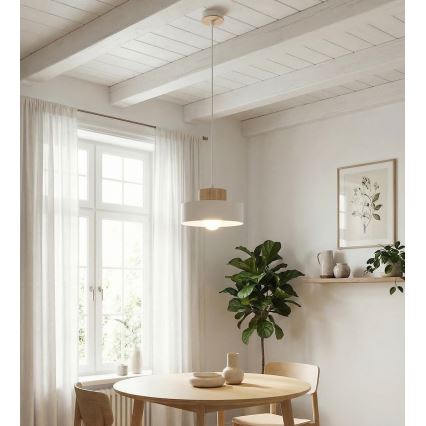 KIVI Cable Pendant Light 1xE27/15W/230V White