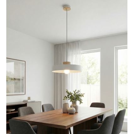 KIVI Cable Pendant Light 1xE27/15W/230V White