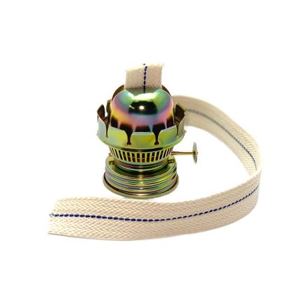 KLÁRA 34 cm Kerosene Lamp, Forest Green