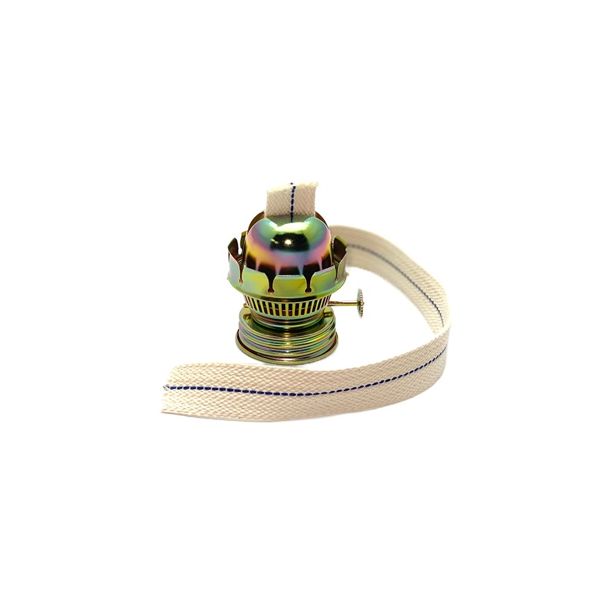 KLÁRA 34 cm Kerosene Lamp, Forest Green