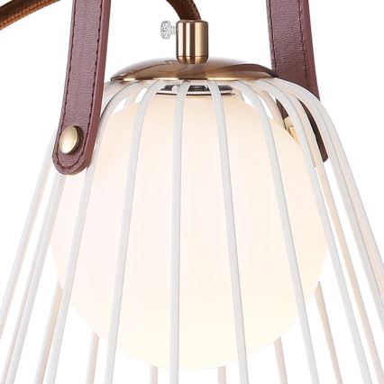 Wall lamp MEMORY 1xG9/4W/230V white/brown
