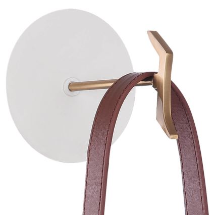 Wall lamp MEMORY 1xG9/4W/230V white/brown