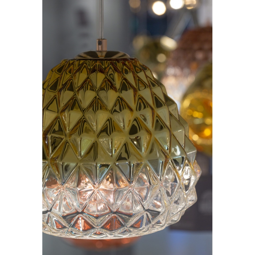 Chandelier on a string DIAMOND 1xE27/11W/230V golden