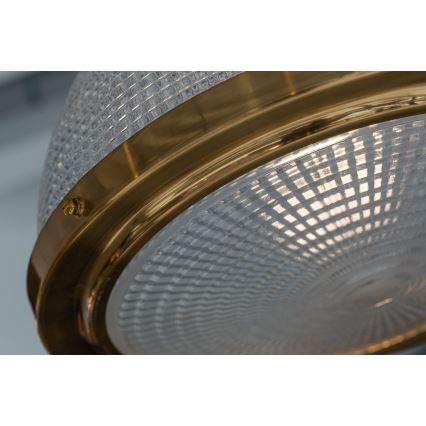 Chandelier on a pole THOR 1xE27/11W/230V bronze