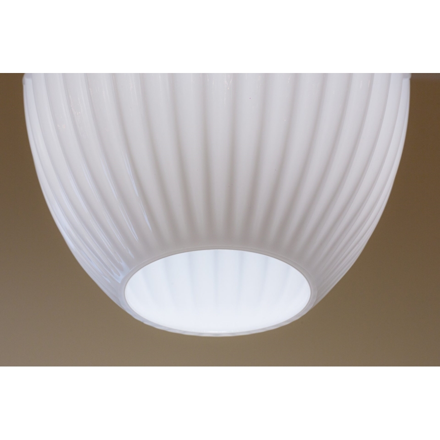 Chandelier on a string ELLIPTIC 1xE27/11W/230V white
