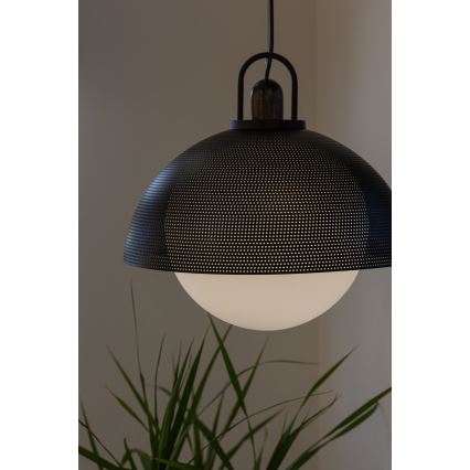 Chandelier on a string GRAVEN 1xE27/11W/230V black