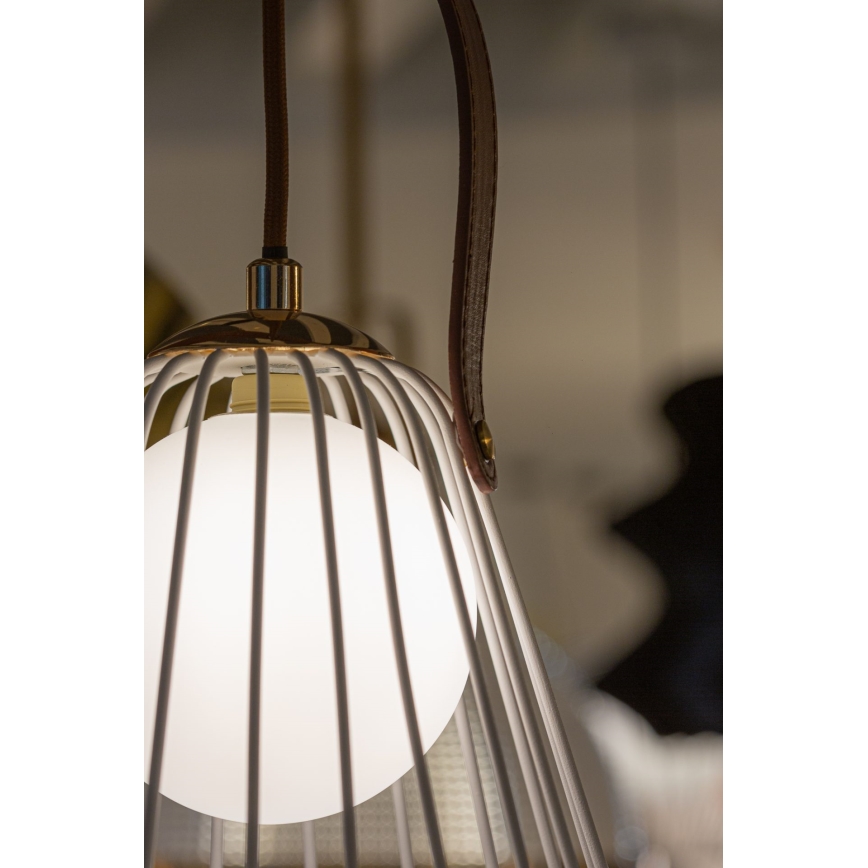 Wall lamp MEMORY 1xG9/4W/230V white/brown