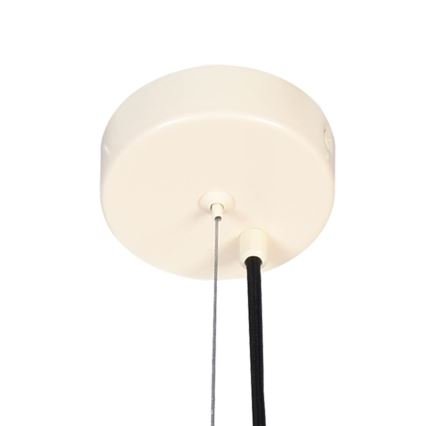 Chandelier on a string ABEL 2xE27/11W/230V d. 28 cm cream