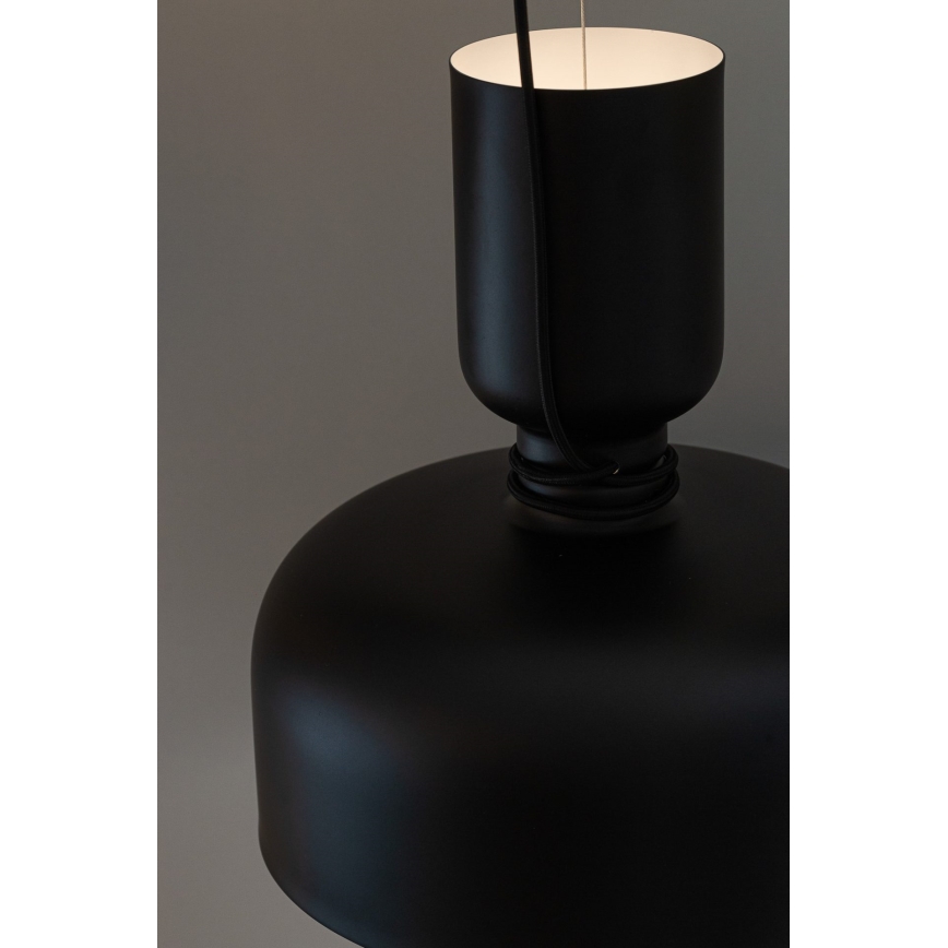 Chandelier on a string ABEL 2xE27/11W/230V d. 28 cm black