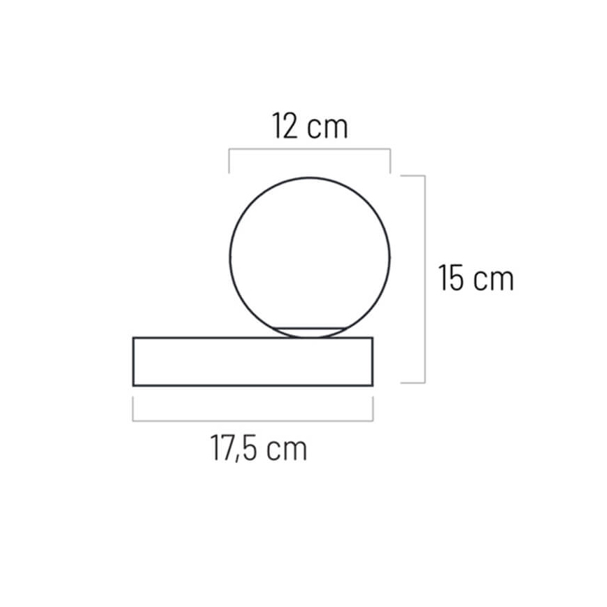 Bathroom wall light RUBY 1xG9/5W/230V IP44 white