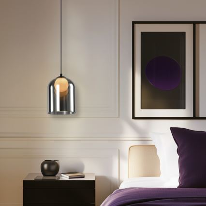 KLEA Pendant Light 1xG9/15W/230V Smoke Black