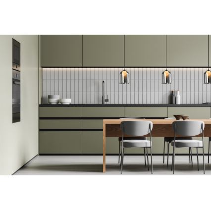 KLEA Pendant Light 1xG9/15W/230V Smoke Black
