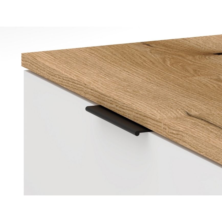 KLEO Entryway Wall Unit Brown/White