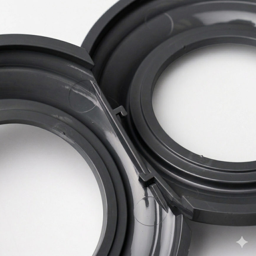Kliklap - Retro center frame anthracite