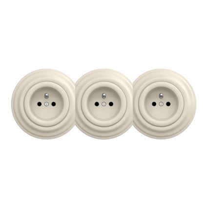 Kliklap - Retro Center Frame, Beige