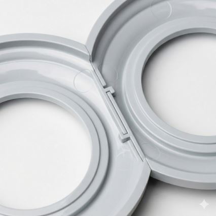 Kliklap - Retro Center Frame, Grey