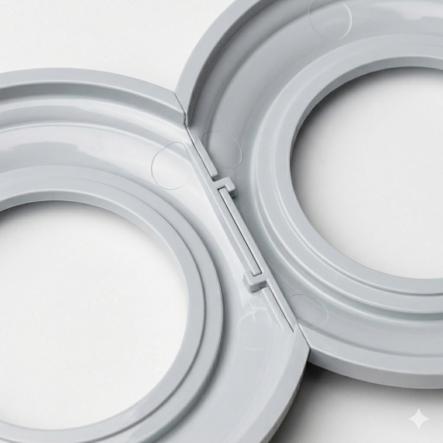 Kliklap - Retro Center Frame, Grey