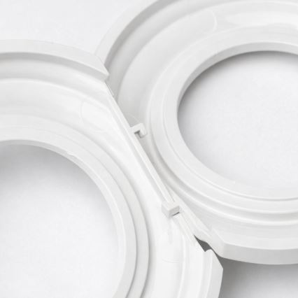 Kliklap - Retro center frame, white ceramic