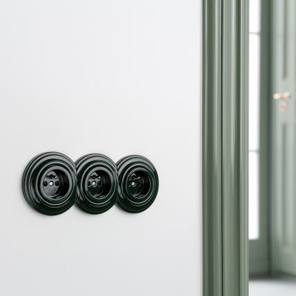 Kliklap - Retro Central Frame, Green