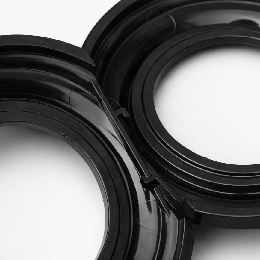 Kliklap - Retro Central Frame in Black