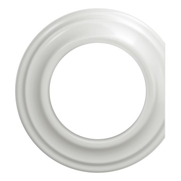 Kliklap - Retro Ceramic End Frame, White