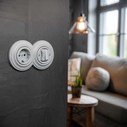 Kliklap - Retro Edge Frame in Grey