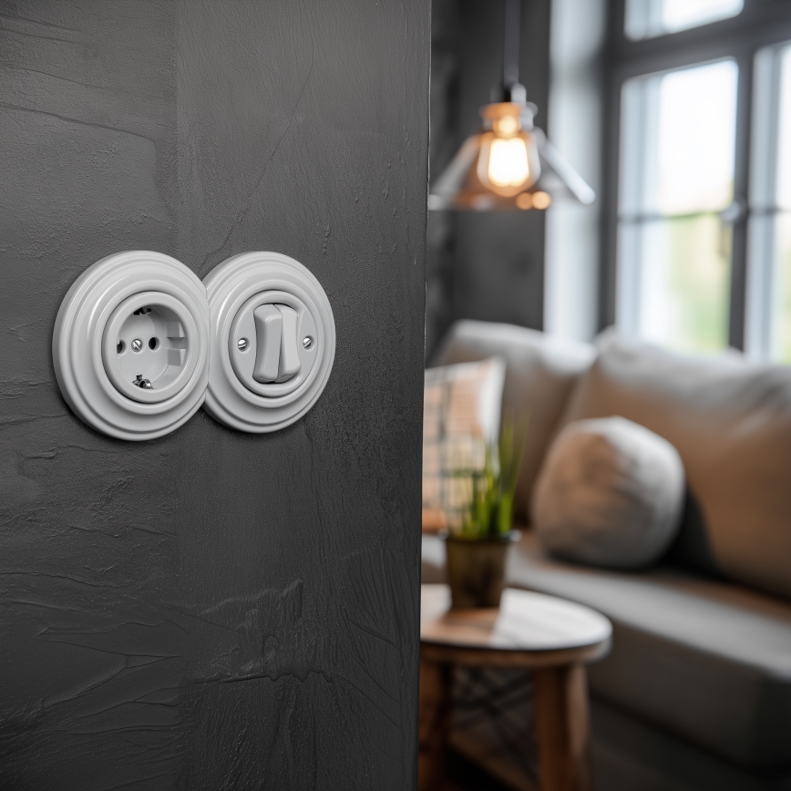 Kliklap - Retro Edge Frame in Grey