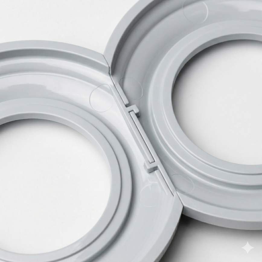 Kliklap - Retro Edge Frame in Grey