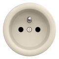Kliklap - Retro Frameless 230V Wall Socket, Beige