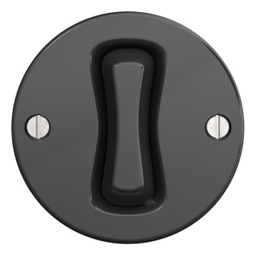 Kliklap - Retro Frameless Button, Anthracite