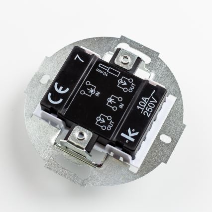 Kliklap - Retro Frameless Cross (Intermediate) Switch No. 7, Ceramic White