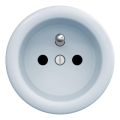 Kliklap - Retro Frameless Household Socket 230V Blue