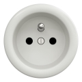 Kliklap - Retro frameless household socket 230V white