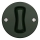Kliklap - Retro Frameless Push Button, Green