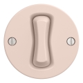 Kliklap - Retro Frameless Single-Pole Switch No. 1, Dusty Rose