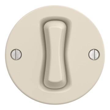 Kliklap - Retro frameless staircase switch No. 6, beige