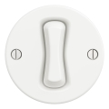 Kliklap - Retro Single-Pole Frameless Switch No. 1 — Snow White