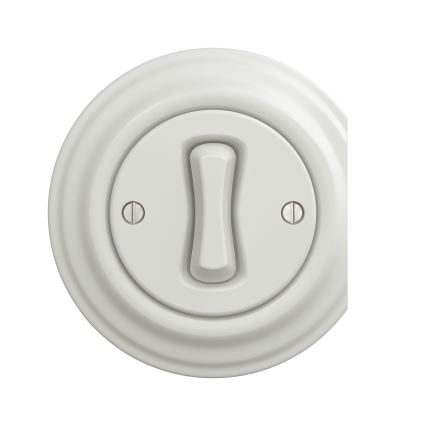 Kliklap - Retro staircase switch no. 6 white