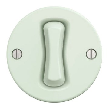 Kliklap - Retro staircase switch without frame No. 6 mint green