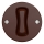 Kliklap - Vintage cross switch no. 7 brown