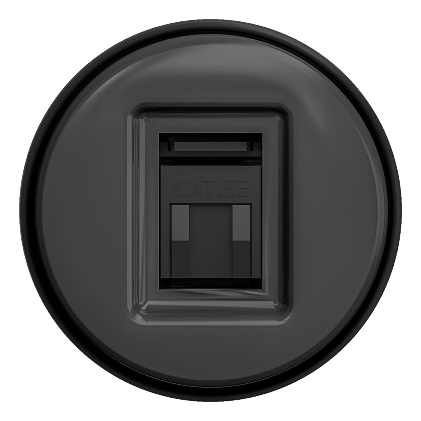 Kliklap - Vintage data socket anthracite