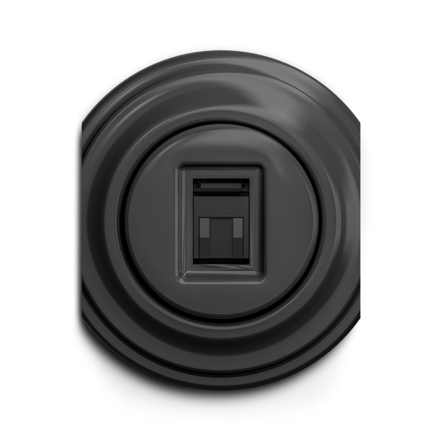 Kliklap - Vintage data socket anthracite