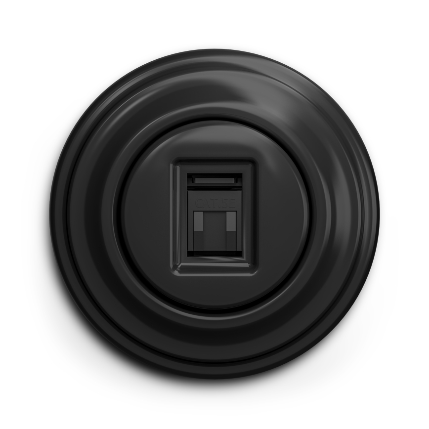 Kliklap - Vintage data socket black
