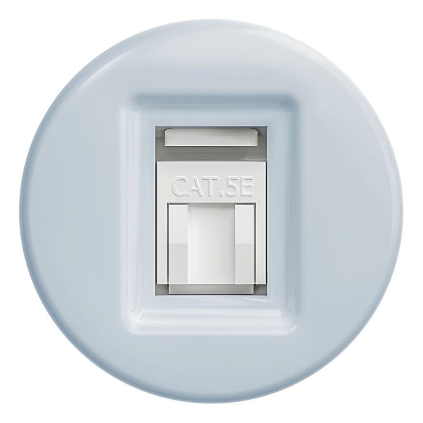 Kliklap - Vintage data socket blue